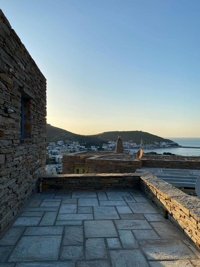 Villa Seaview Up Korissia  Esterno foto